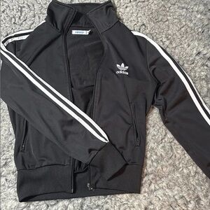 Adidas Black Zip-Up Jacket